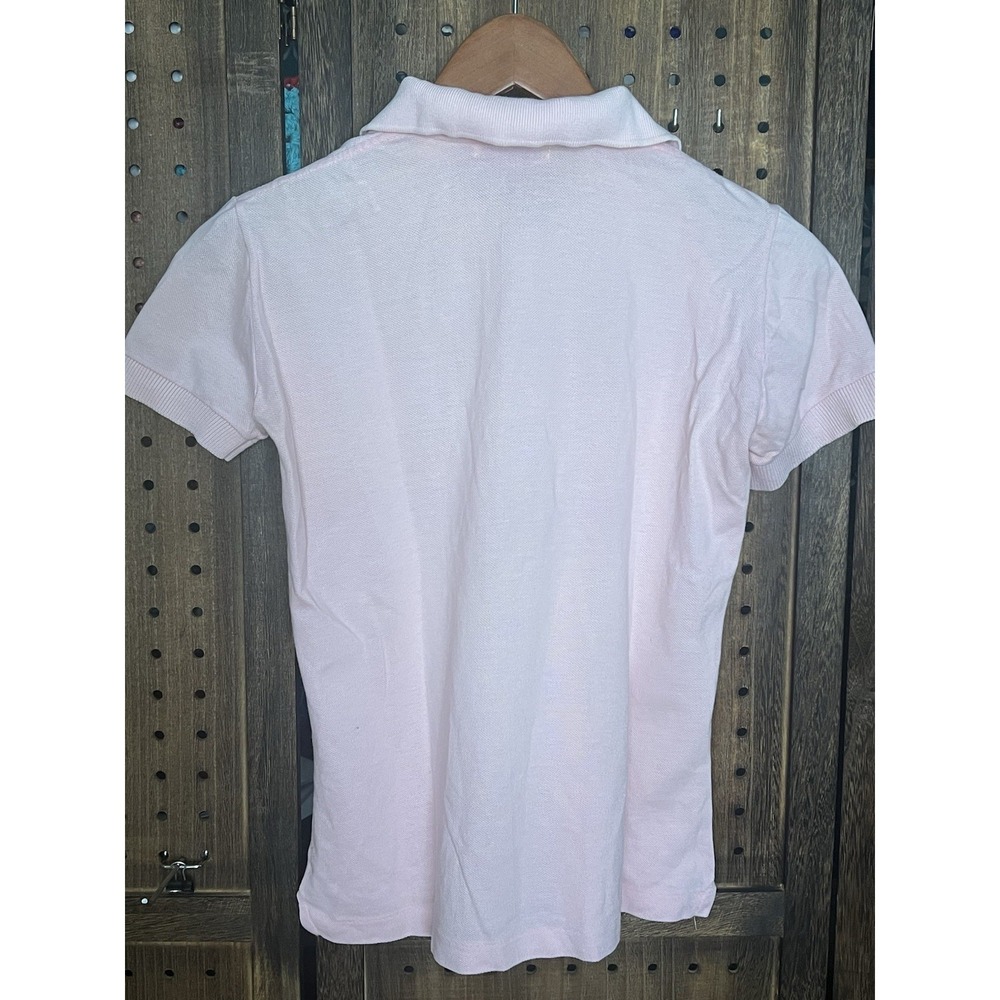 LL Bean Pink Polo Shirt Women's Small Vintage 1980s - Picture 2 of 6